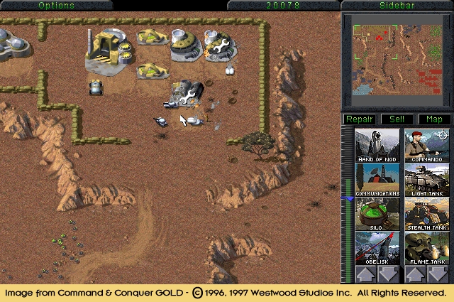 Скриншот из игры Command & Conquer Gold под номером 8