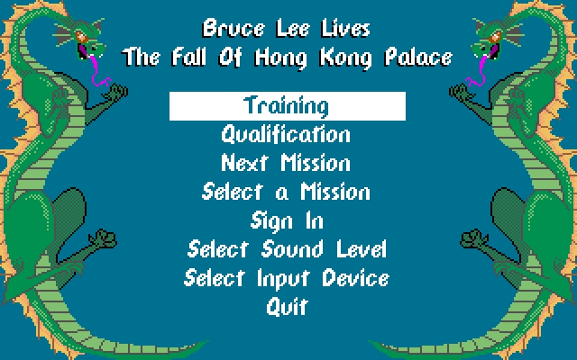 Скриншот из игры Bruce Lee Lives под номером 2
