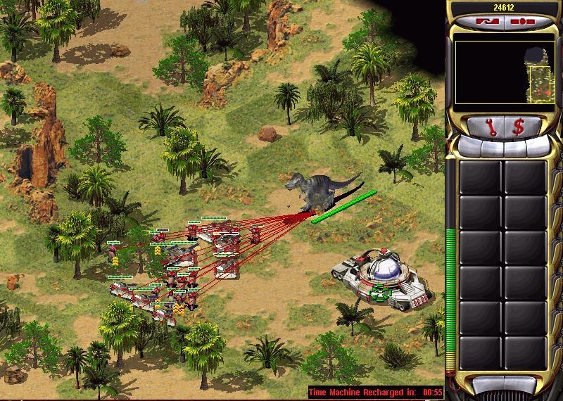 Скриншот из игры Command & Conquer: Red Alert 2. Yuri
