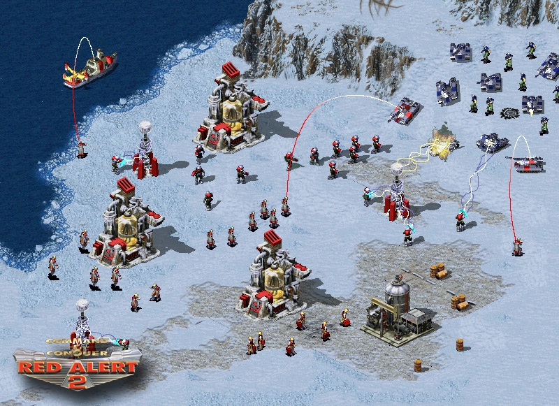 Скриншот из игры Command & Conquer: Red Alert 2 под номером 3