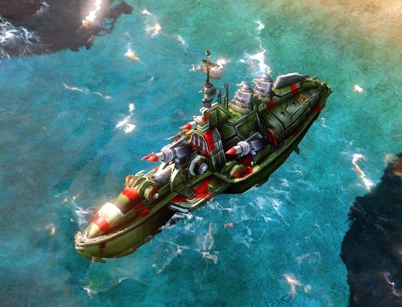 Скриншот из игры Command & Conquer: Red Alert 3 под номером 13