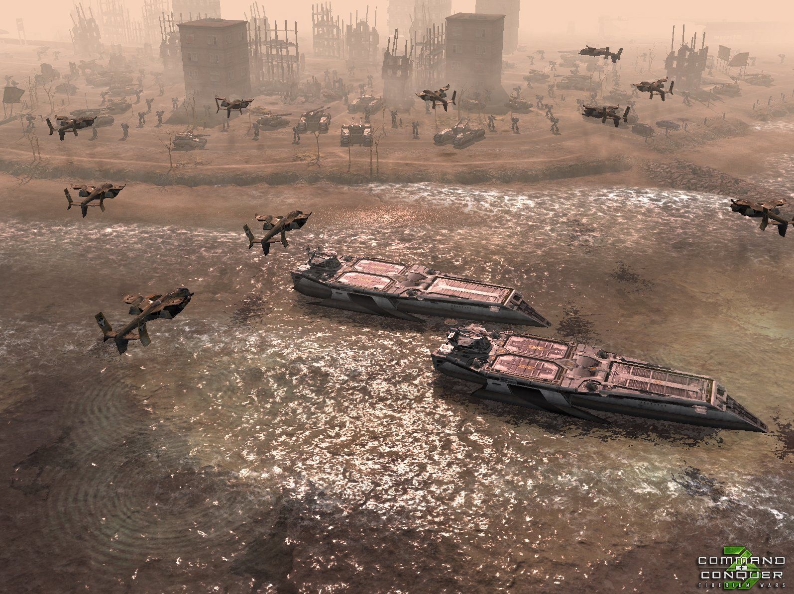 Скриншот из игры Command & Conquer 3: Tiberium Wars под номером 4