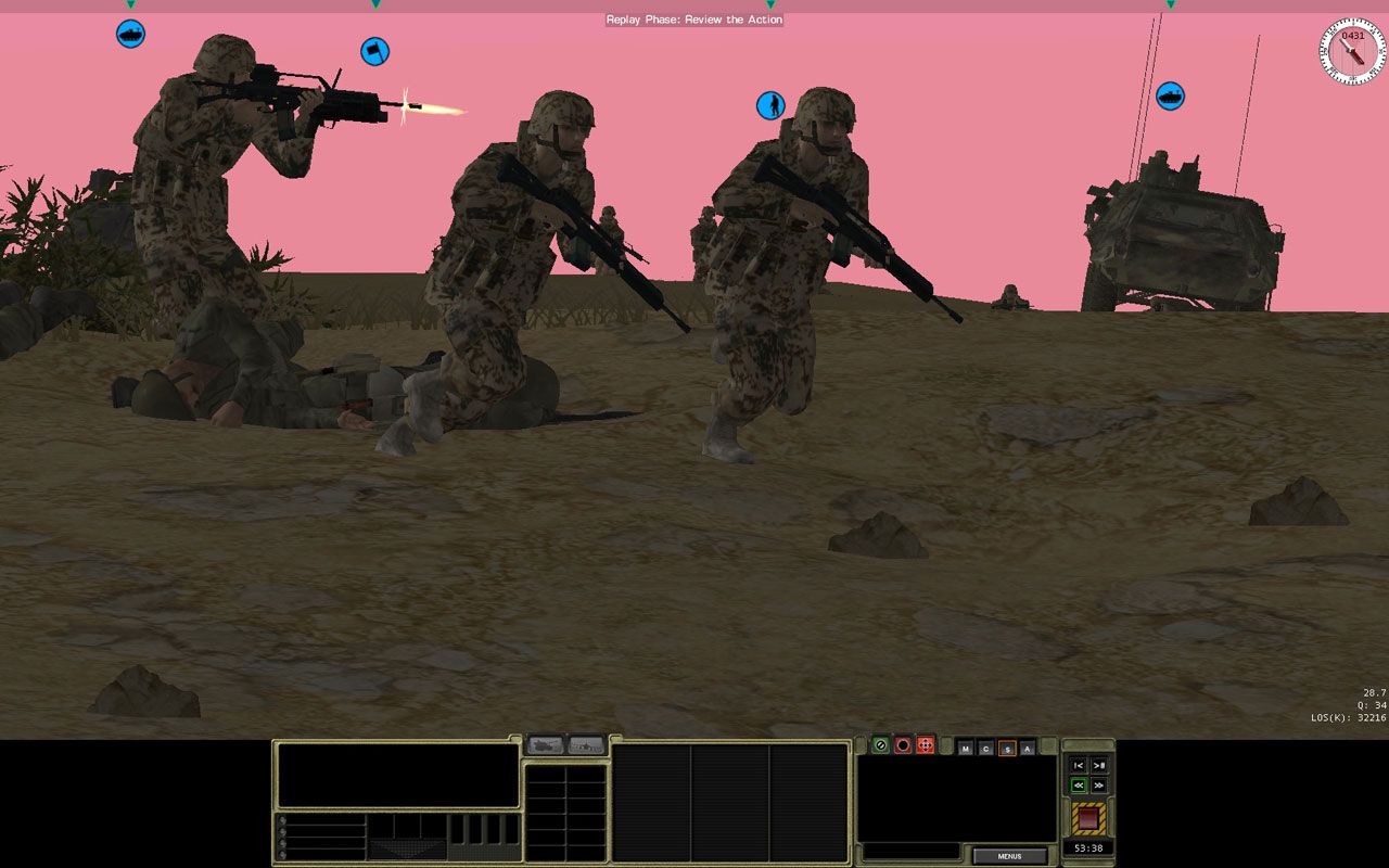 Скриншот из игры Combat Mission: Shock Force NATO под номером 14