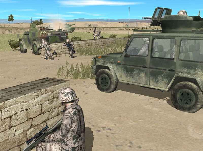 Скриншот из игры Combat Mission: Shock Force NATO под номером 9