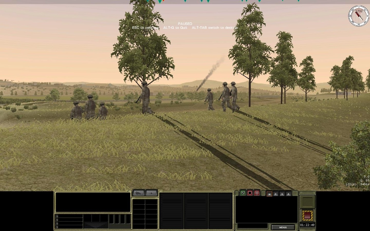 Скриншот из игры Combat Mission: Shock Force British Forces под номером 1