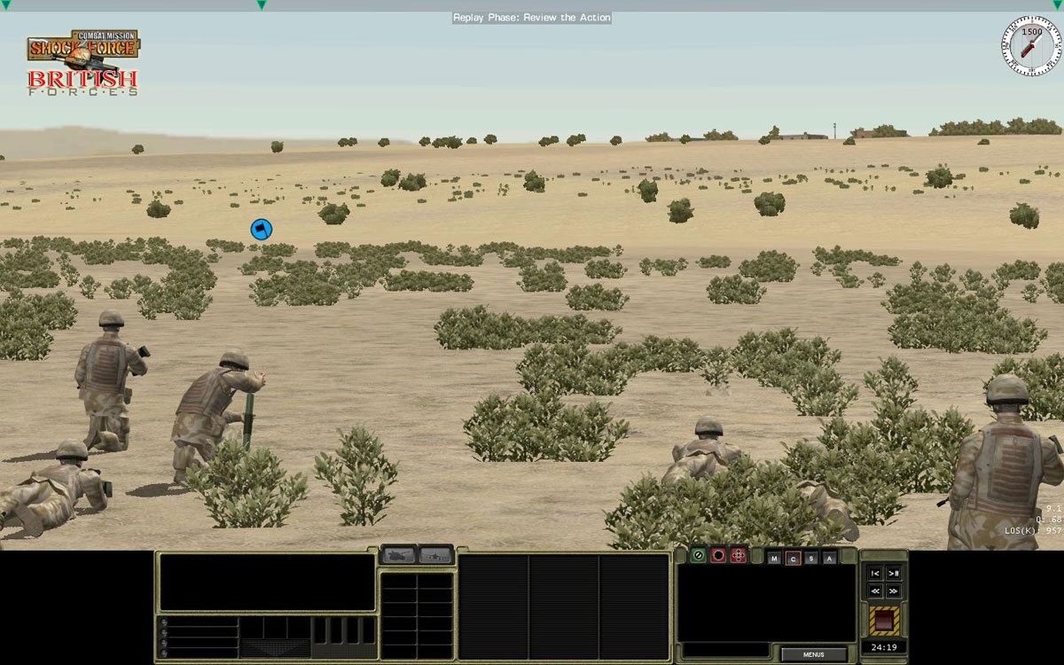 Скриншот из игры Combat Mission: Shock Force British Forces под номером 17