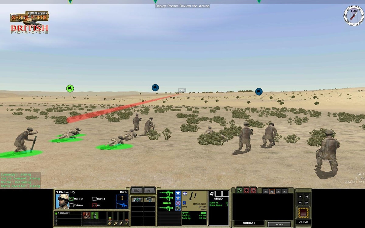 Скриншот из игры Combat Mission: Shock Force British Forces под номером 18