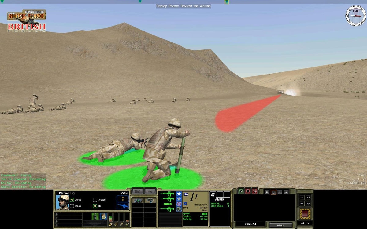 Скриншот из игры Combat Mission: Shock Force British Forces под номером 19