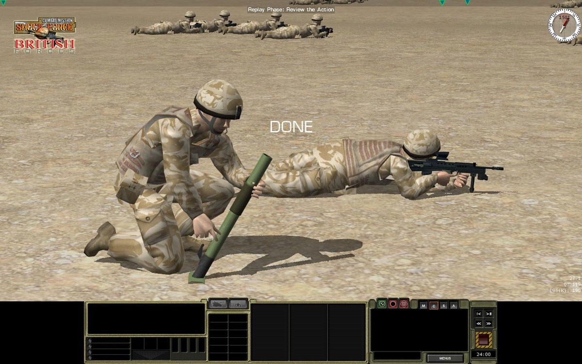 Скриншот из игры Combat Mission: Shock Force British Forces под номером 20