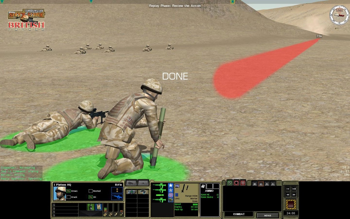 Скриншот из игры Combat Mission: Shock Force British Forces под номером 21