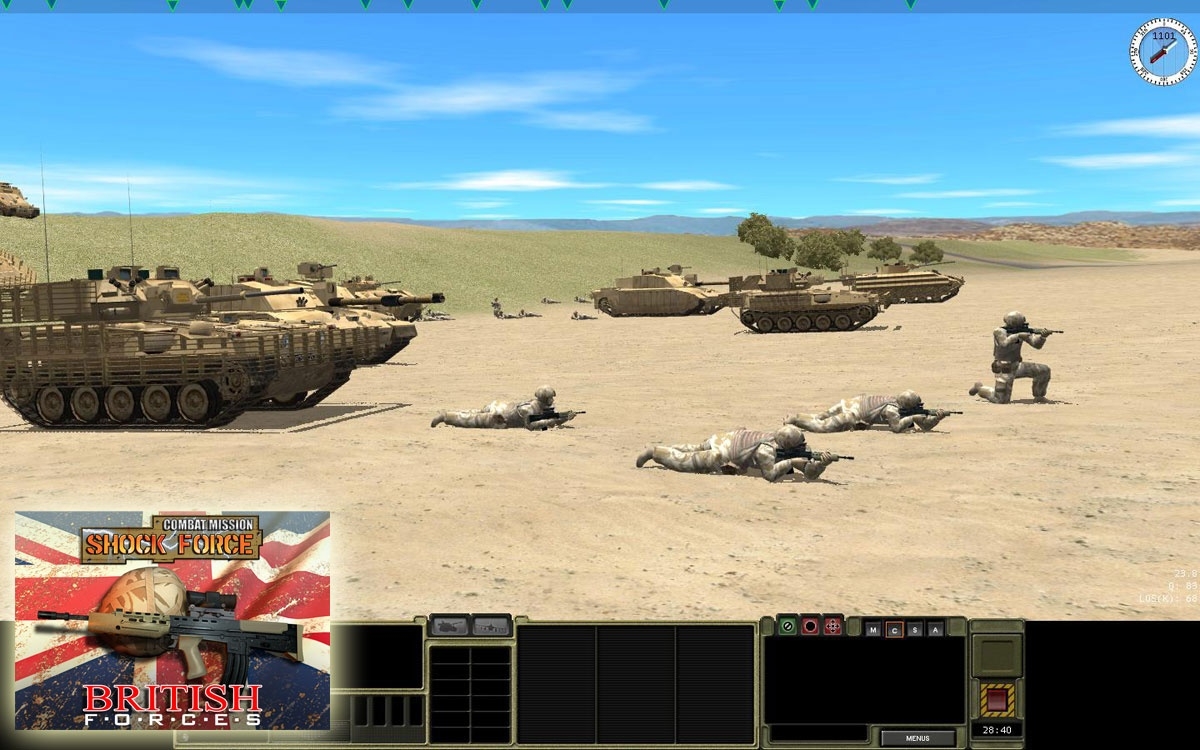 Скриншот из игры Combat Mission: Shock Force British Forces под номером 26