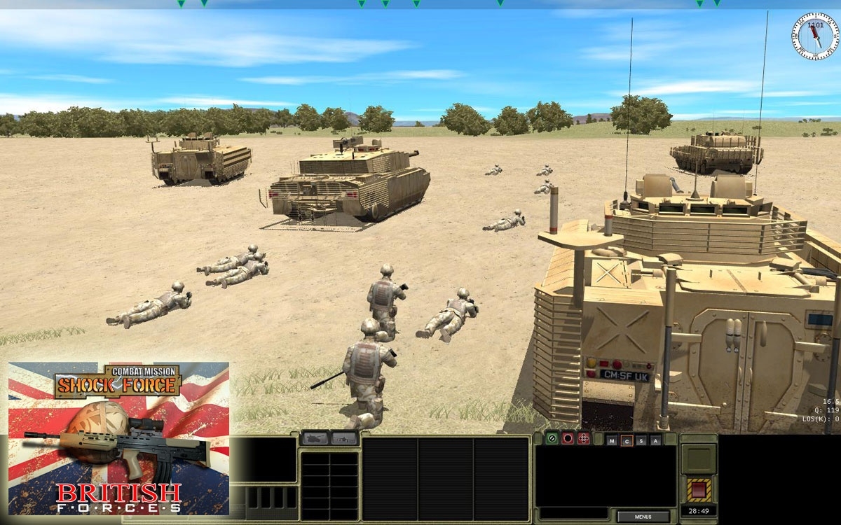 Скриншот из игры Combat Mission: Shock Force British Forces под номером 31