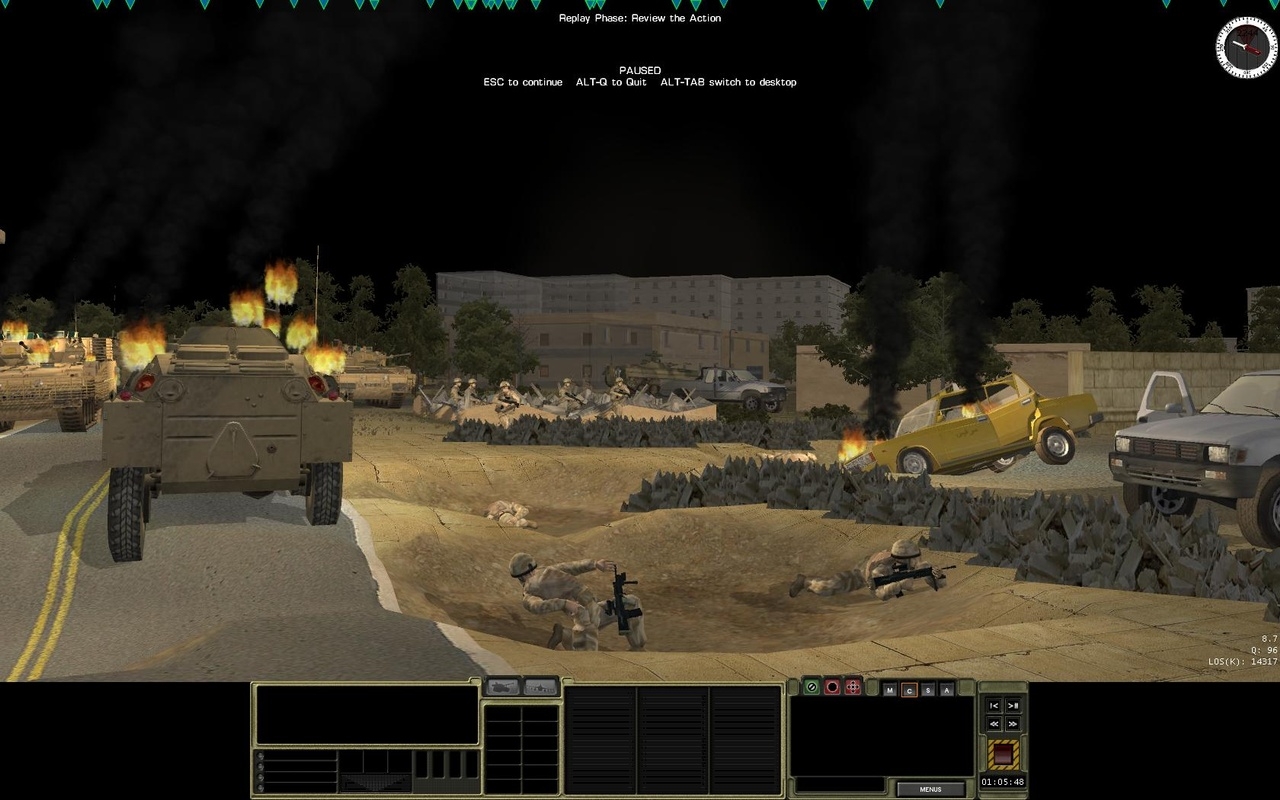 Скриншот из игры Combat Mission: Shock Force British Forces под номером 7