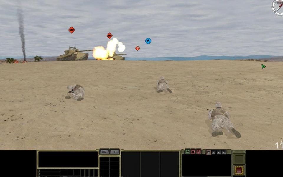 Скриншот из игры Combat Mission: Shock Force. Marines под номером 8