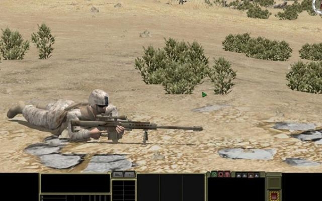 Скриншот из игры Combat Mission: Shock Force. Marines под номером 9