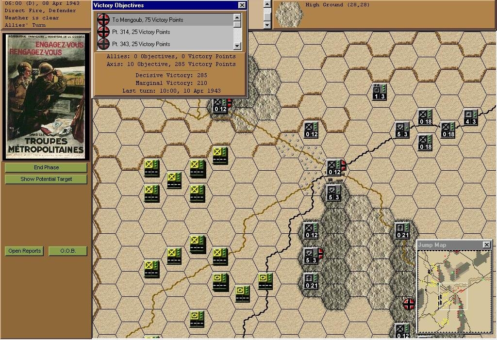 Скриншот из игры Combat Command 2: Desert Rats под номером 1