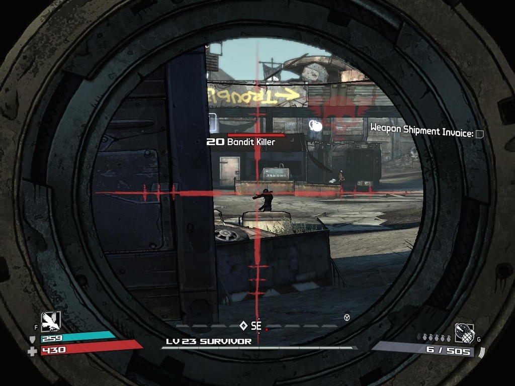 Скриншот из игры Borderlands под номером 58