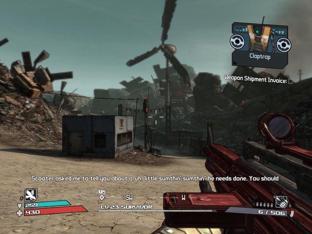 Скриншот из игры Borderlands под номером 61
