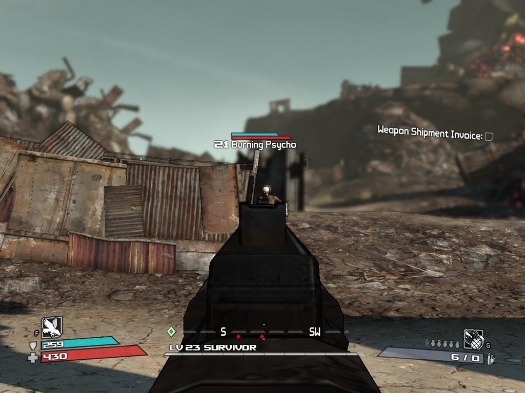 Скриншот из игры Borderlands под номером 82