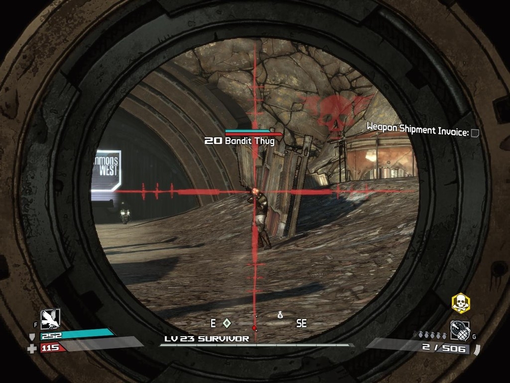 Скриншот из игры Borderlands под номером 92