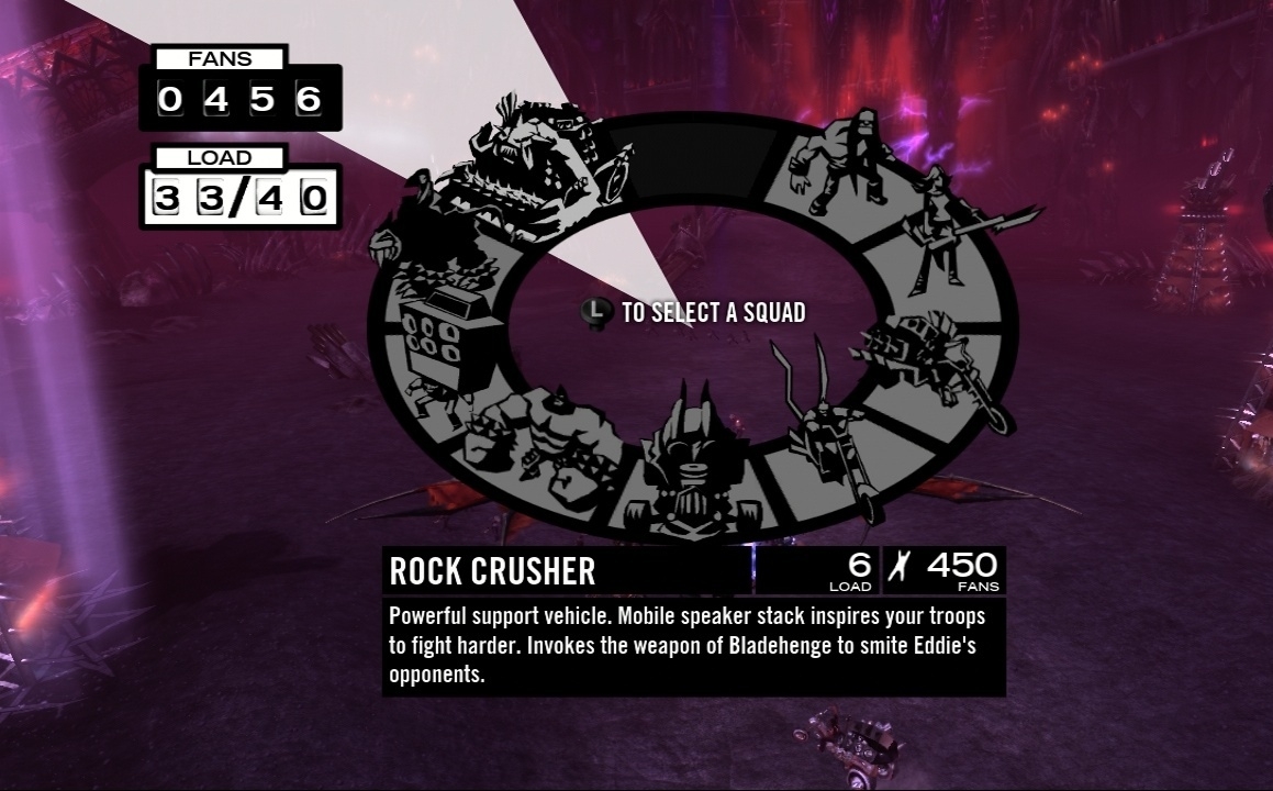 Скриншот из игры Brutal Legend под номером 83
