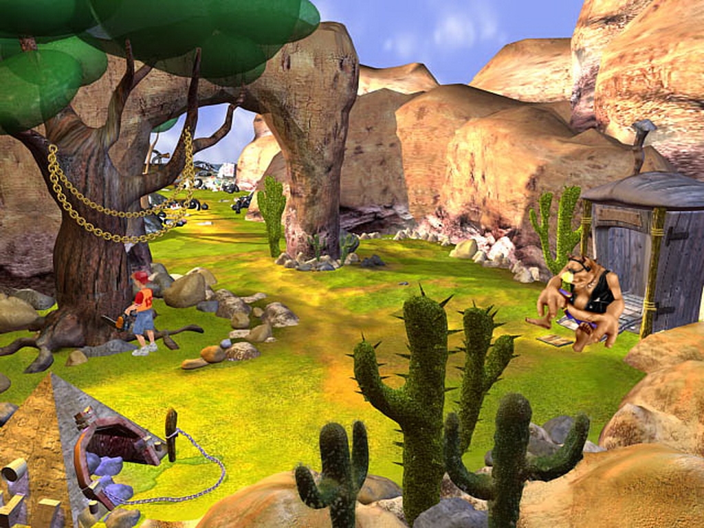 Скриншот из игры Bonzo: Escape from Olympus под номером 3
