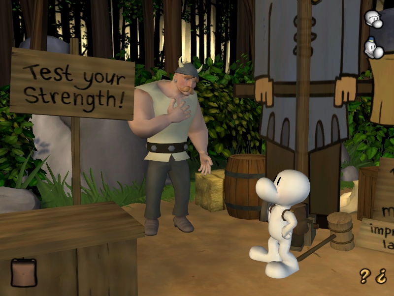 Скриншот из игры Bone: The Great Cow Race под номером 16