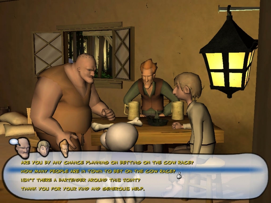 Скриншот из игры Bone: The Great Cow Race под номером 24