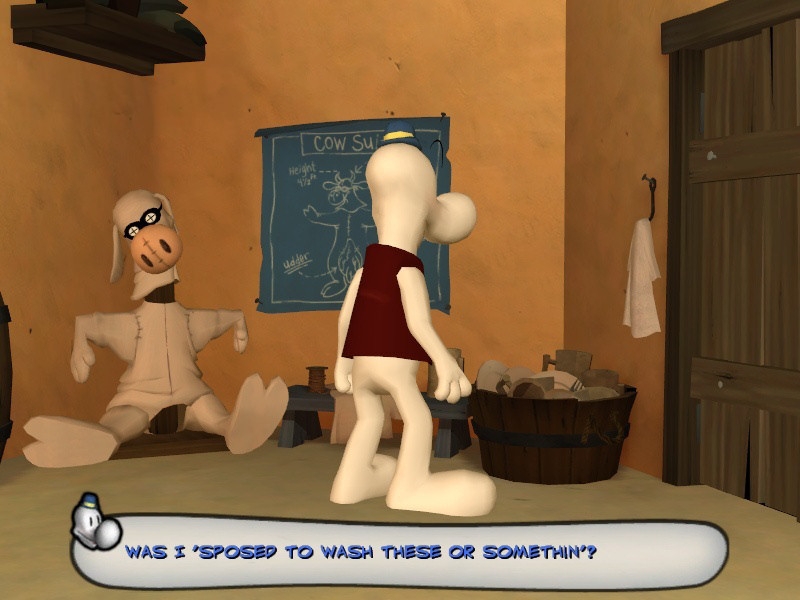 Скриншот из игры Bone: The Great Cow Race под номером 3