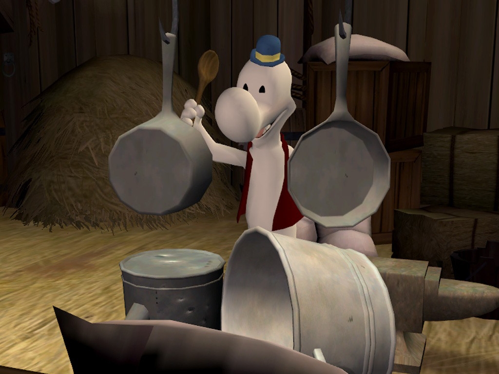 Скриншот из игры Bone: The Great Cow Race под номером 4