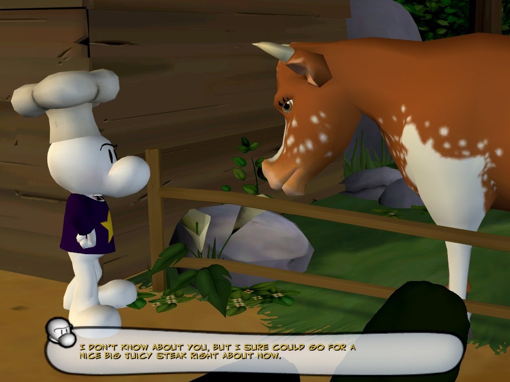 Скриншот из игры Bone: The Great Cow Race под номером 6