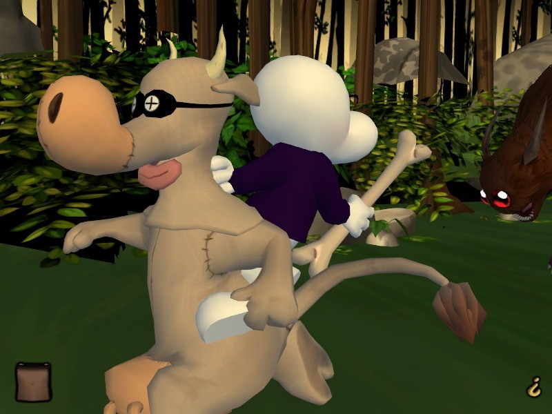 Скриншот из игры Bone: The Great Cow Race под номером 7
