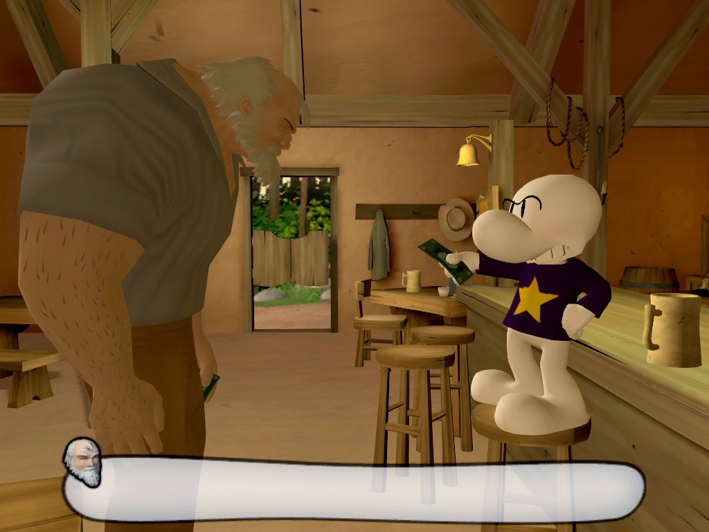 Скриншот из игры Bone: The Great Cow Race под номером 8