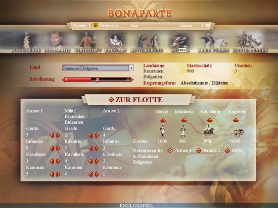 Скриншот из игры Bonaparte: The Battle for Power and Freedom под номером 4