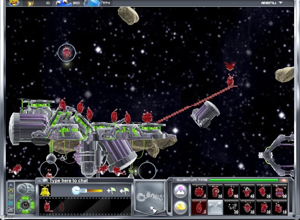 Скриншот из игры Clones под номером 12