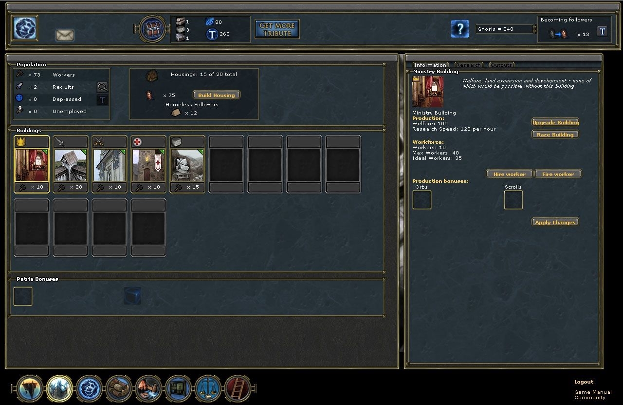 Скриншот из игры Dreamlords: The Reawakening под номером 1