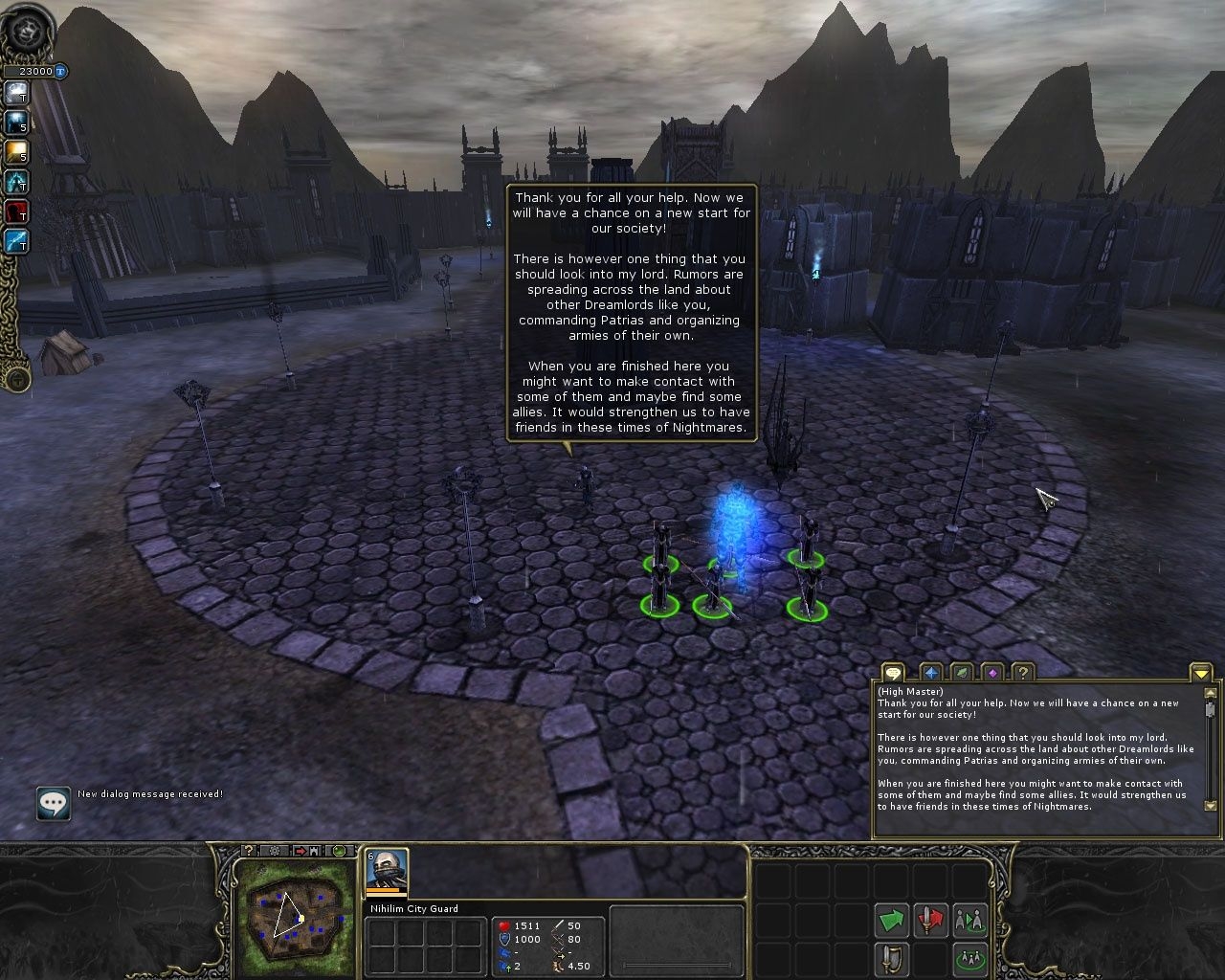 Скриншот из игры Dreamlords: The Reawakening под номером 9