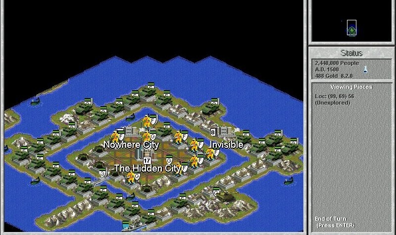 Скриншот из игры Civilization 2: Fantastic Worlds под номером 3