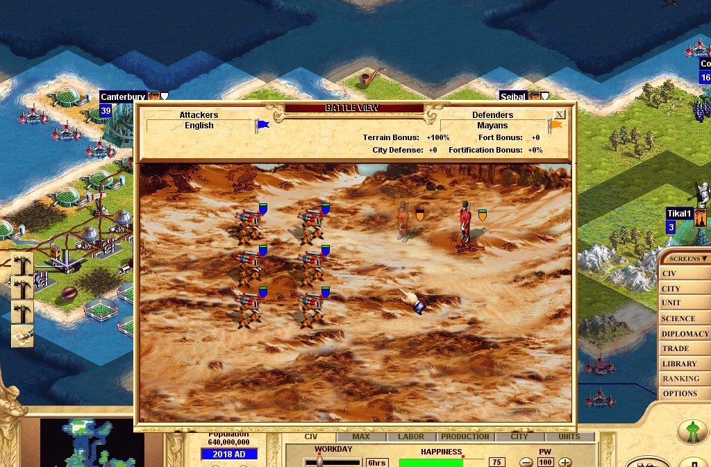 Скриншот из игры Civilization: Call to Power под номером 3