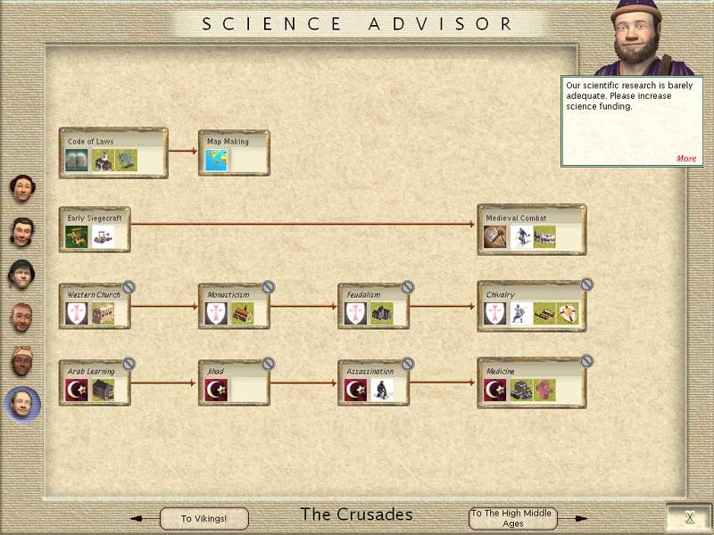Скриншот из игры Civilization 3: Conquests под номером 25