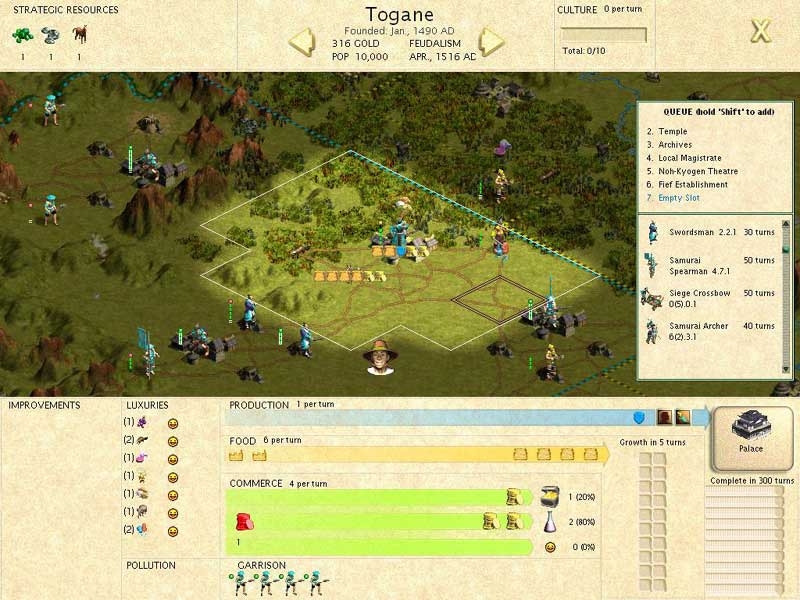 Скриншот из игры Civilization 3: Conquests под номером 31