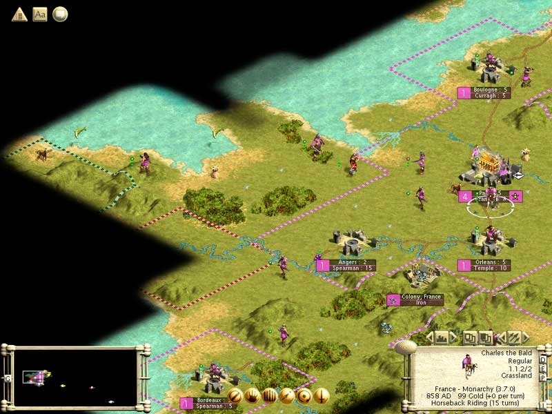 Скриншот из игры Civilization 3: Conquests под номером 32