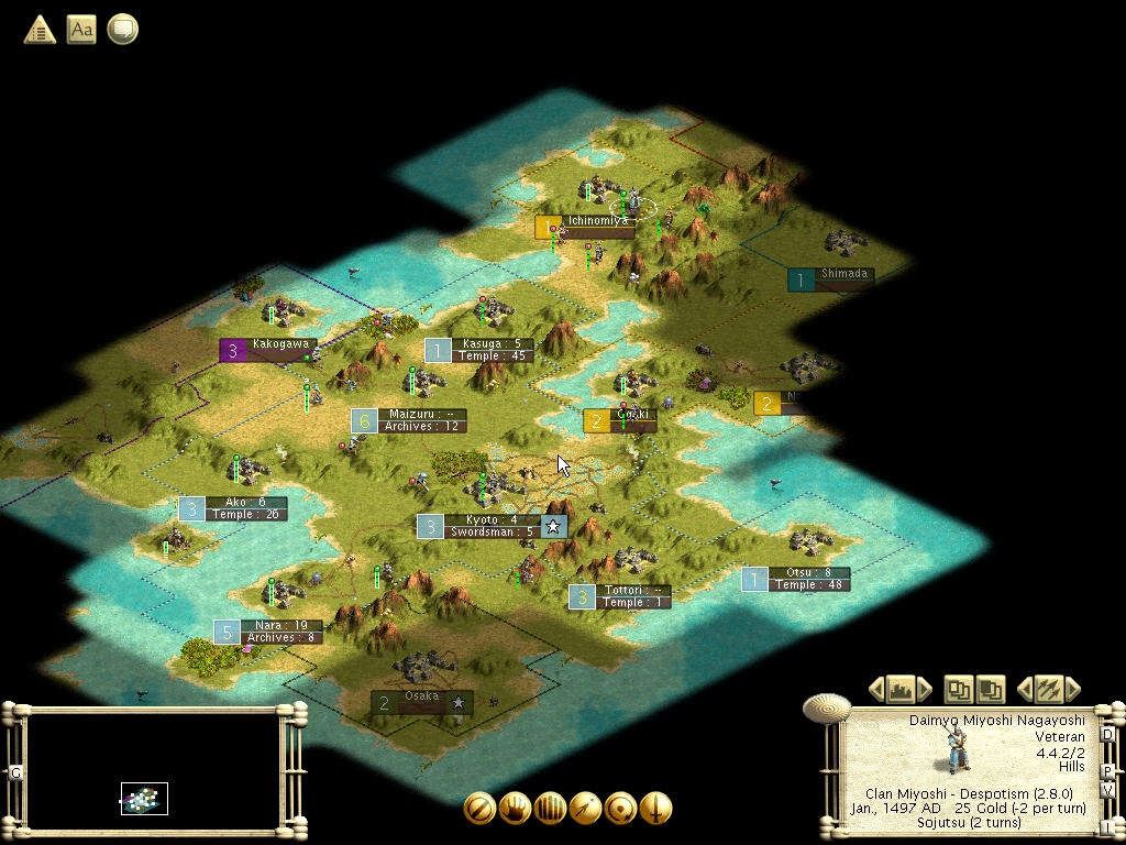 Скриншот из игры Civilization 3: Conquests под номером 45