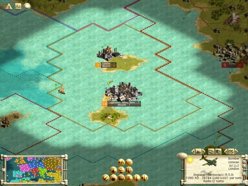 Скриншот из игры Civilization 3: Play the World под номером 6