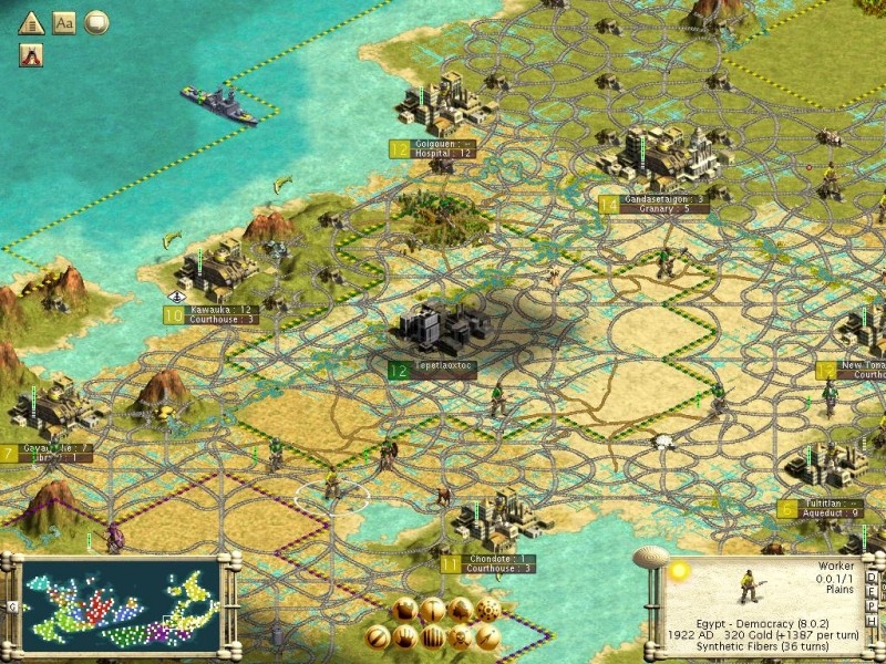 Скриншот из игры Civilization 3: Play the World под номером 7