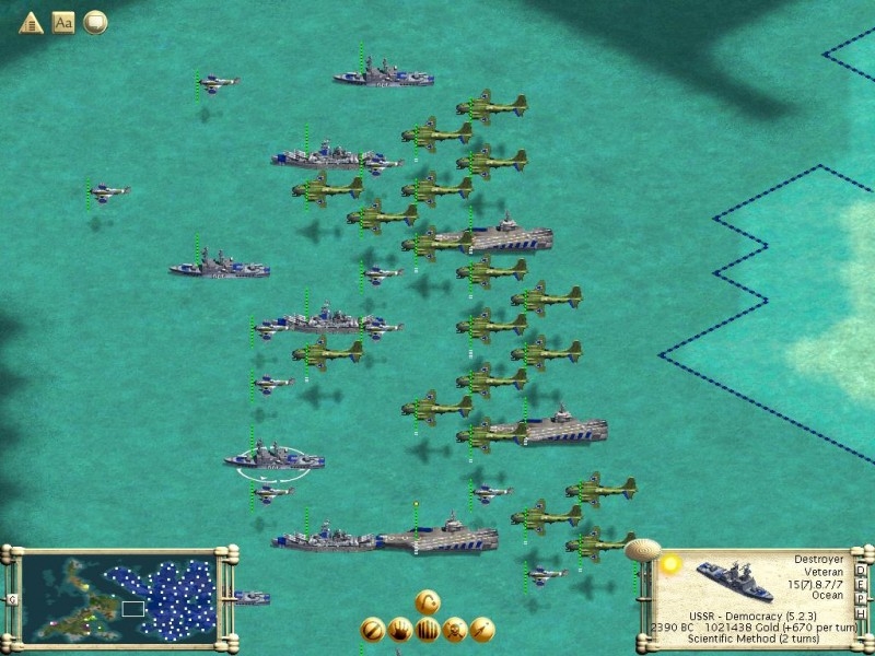 Скриншот из игры Civilization 3: Play the World под номером 8