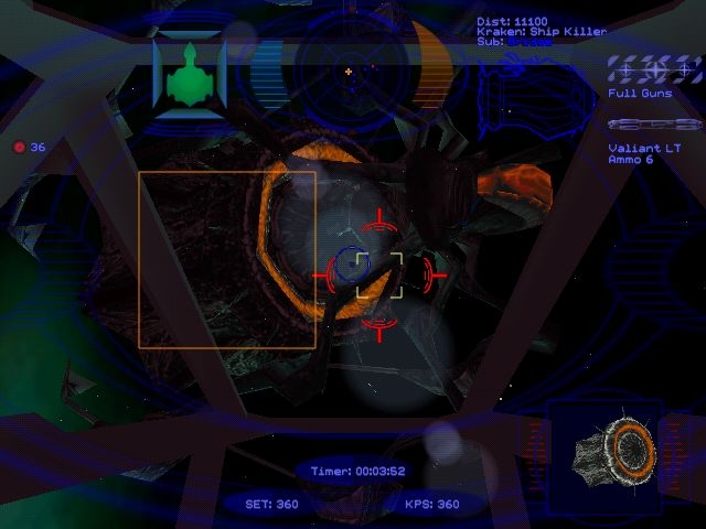 Скриншот из игры Wing Commander: Prophecy под номером 1