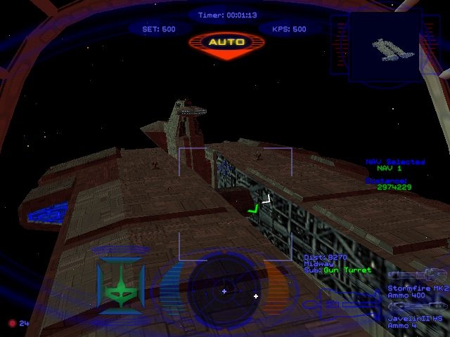 Скриншот из игры Wing Commander: Prophecy под номером 3