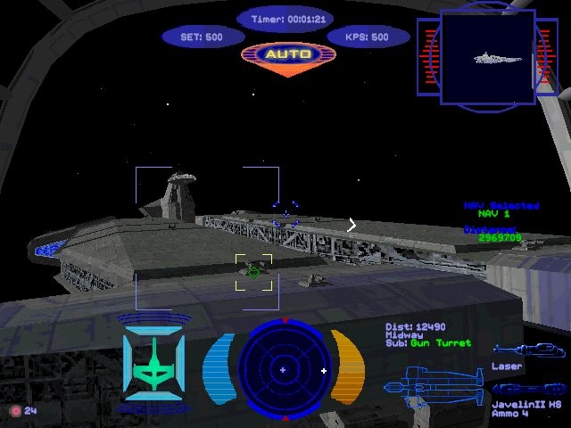 Скриншот из игры Wing Commander: Prophecy под номером 4