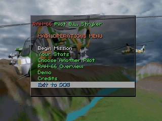 Скриншот из игры Comanche: Maximum Overkill под номером 2